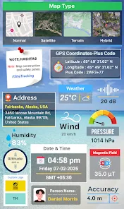 GPS Map Camera Mod APK screenshot 5